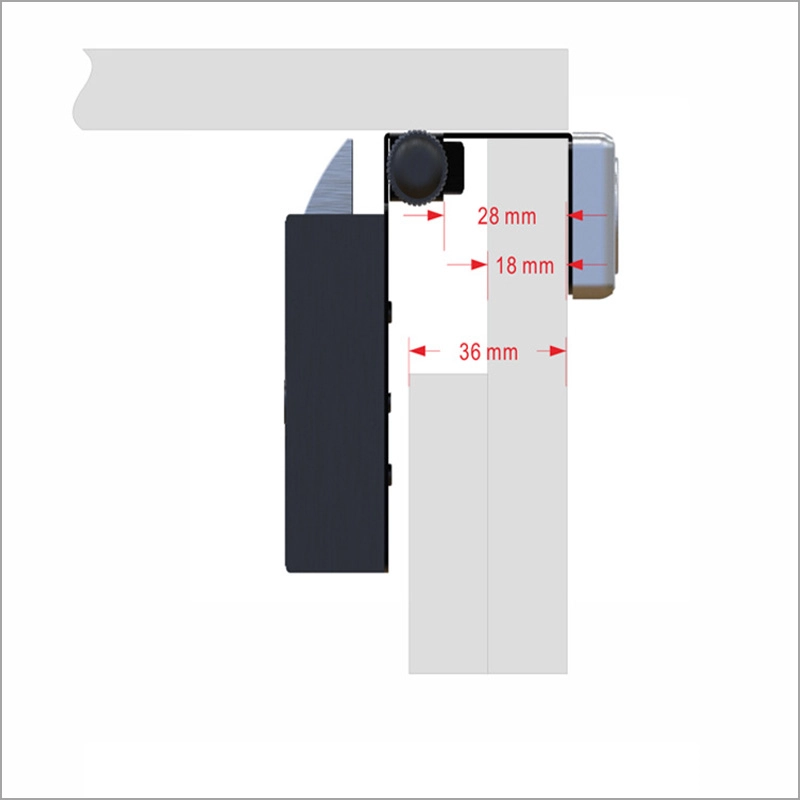 Khoá Cửa Tủ Thông Minh Z-001 Dùng Vân Tay, Mã Số