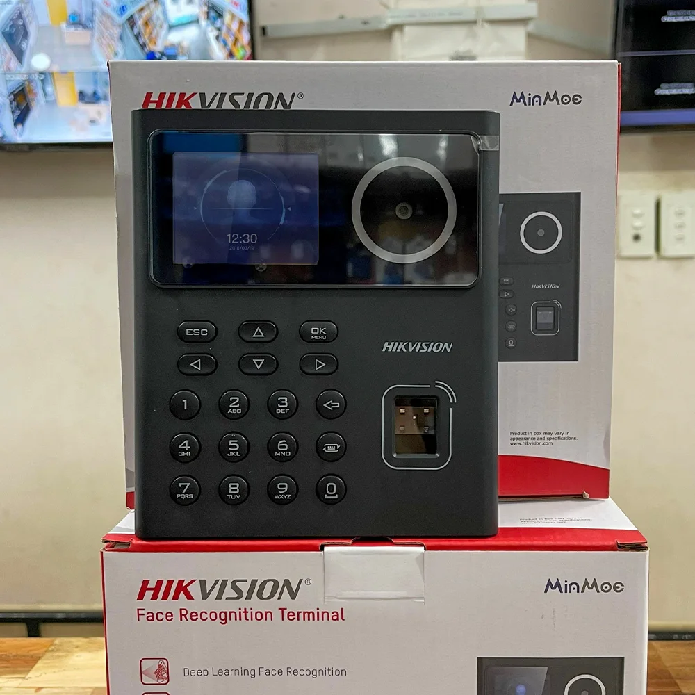 Máy Chấm Công Khuôn Mặt Hikvision DS-K1T9320MFWX - Kết Nối Wifi