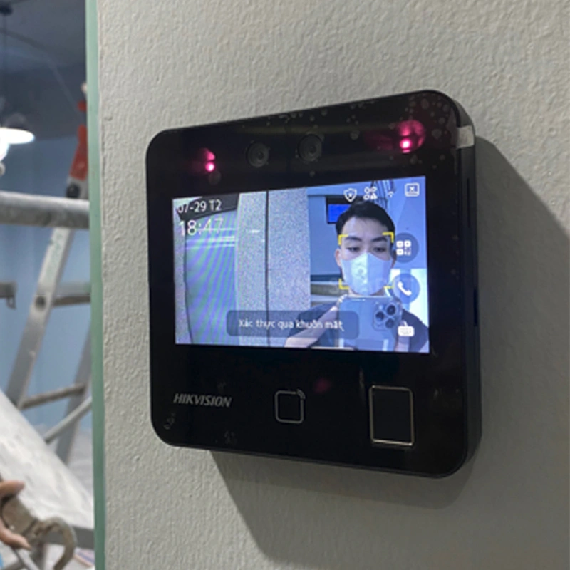 Máy Chấm Công Khuôn Mặt Hikvision SH-K1T9343MFWX - Kết Nối Wifi