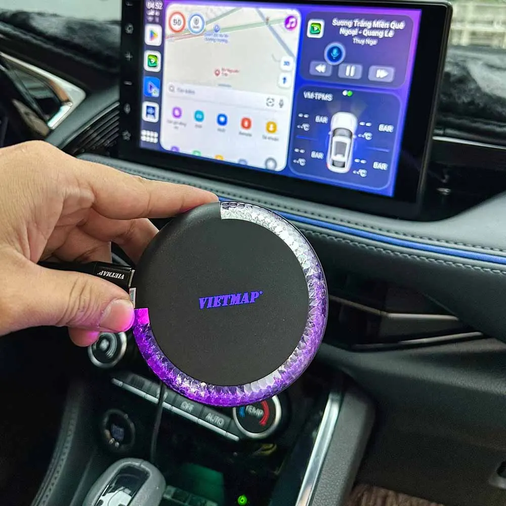 Android Box Ô Tô Vietmap BS10 Ram 4GB/64GB Chính Hãng