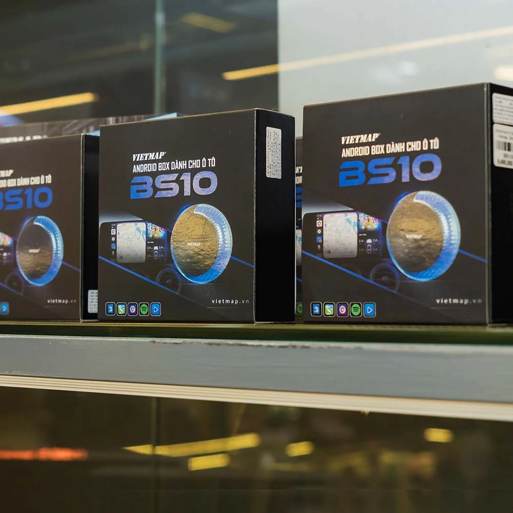 Android Box Ô Tô Vietmap BS10 Ram 4GB/64GB Chính Hãng