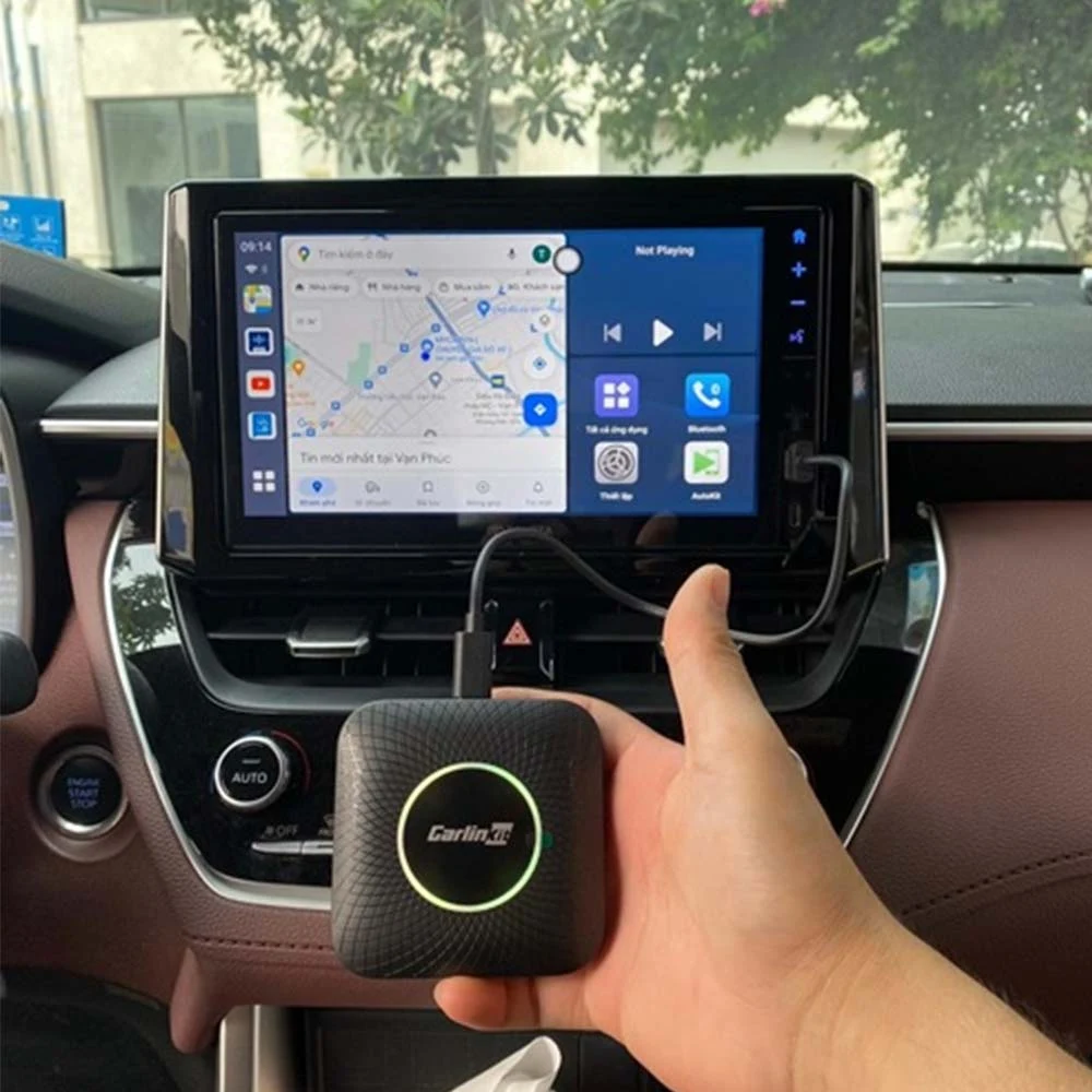 Android Box Carlinkit Tbox Ambient QCM6225 Ram 4GB/64GB Hot Nhất Hiện Nay