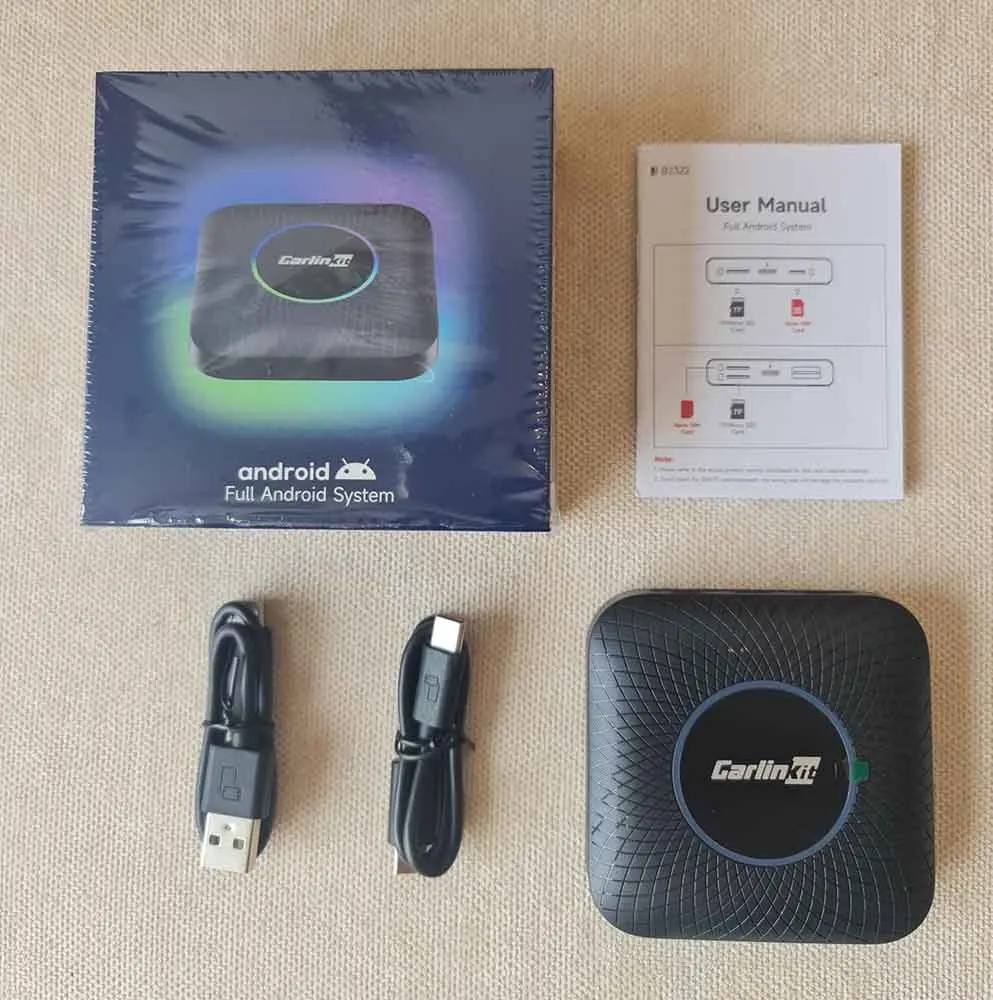 Android Box Carlinkit Tbox Ambient QCM6225 Ram 4GB/64GB Hot Nhất Hiện Nay