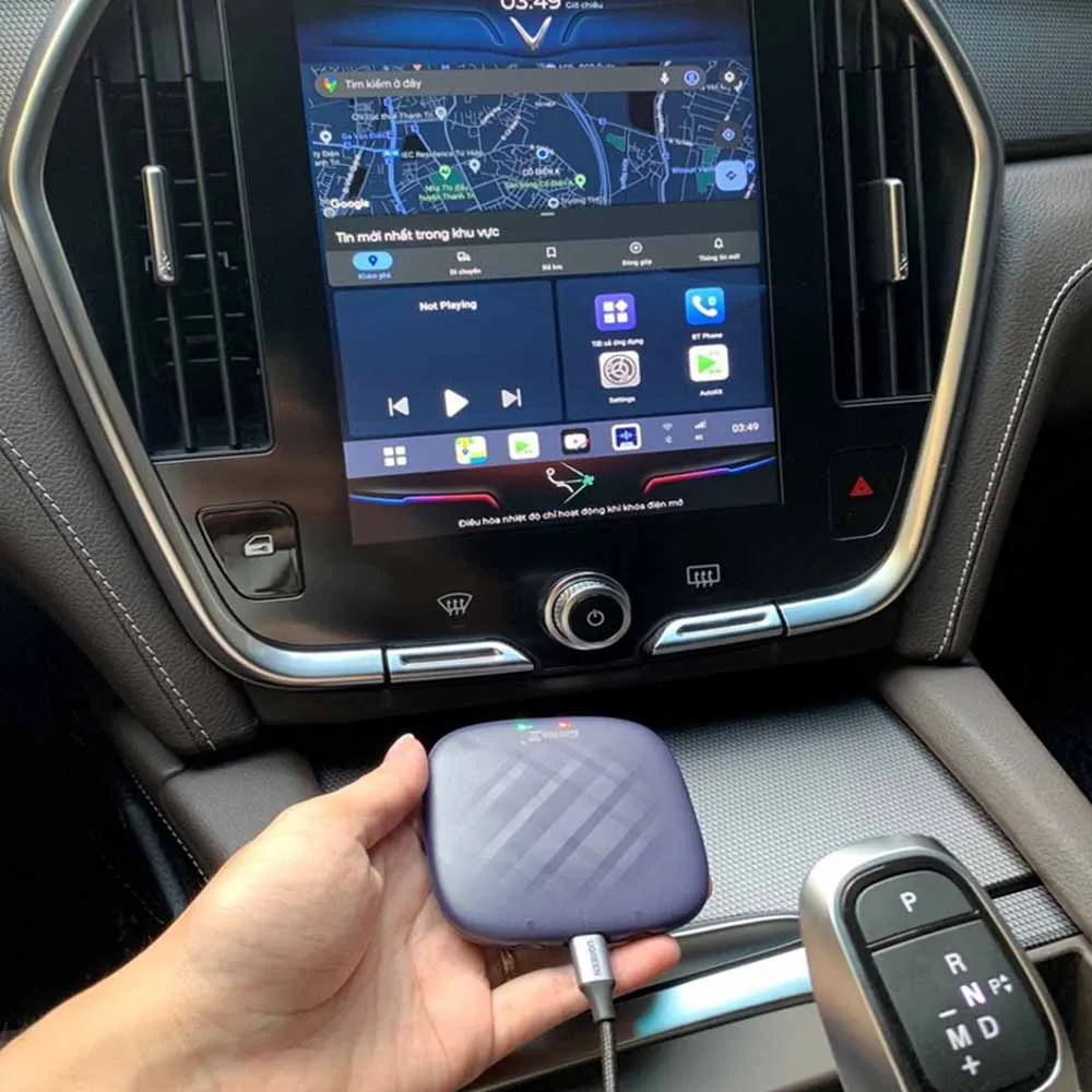 Android Box Carlinkit Tbox Plus QCM6125 Ram 8GB/128GB Chính Hãng