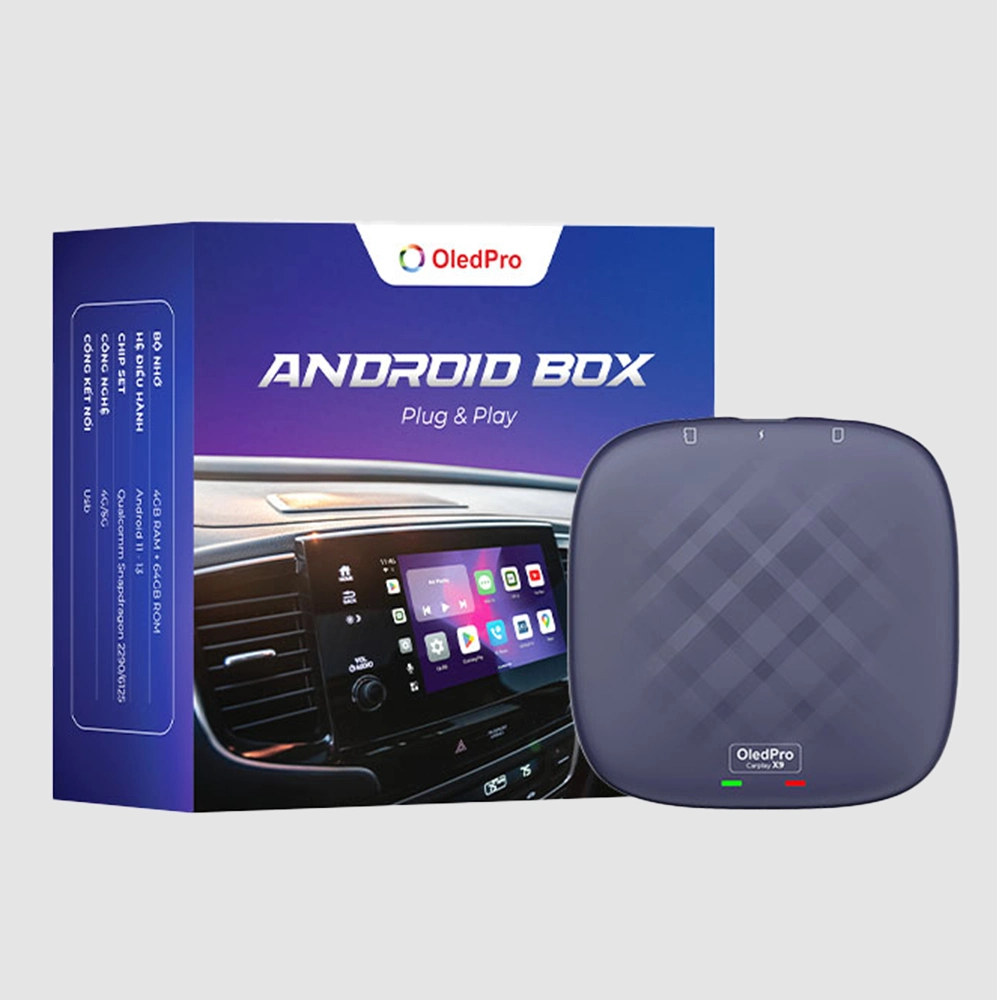 Android Box ô tô OledPro X9 Ram 4GB Qualcom 6125