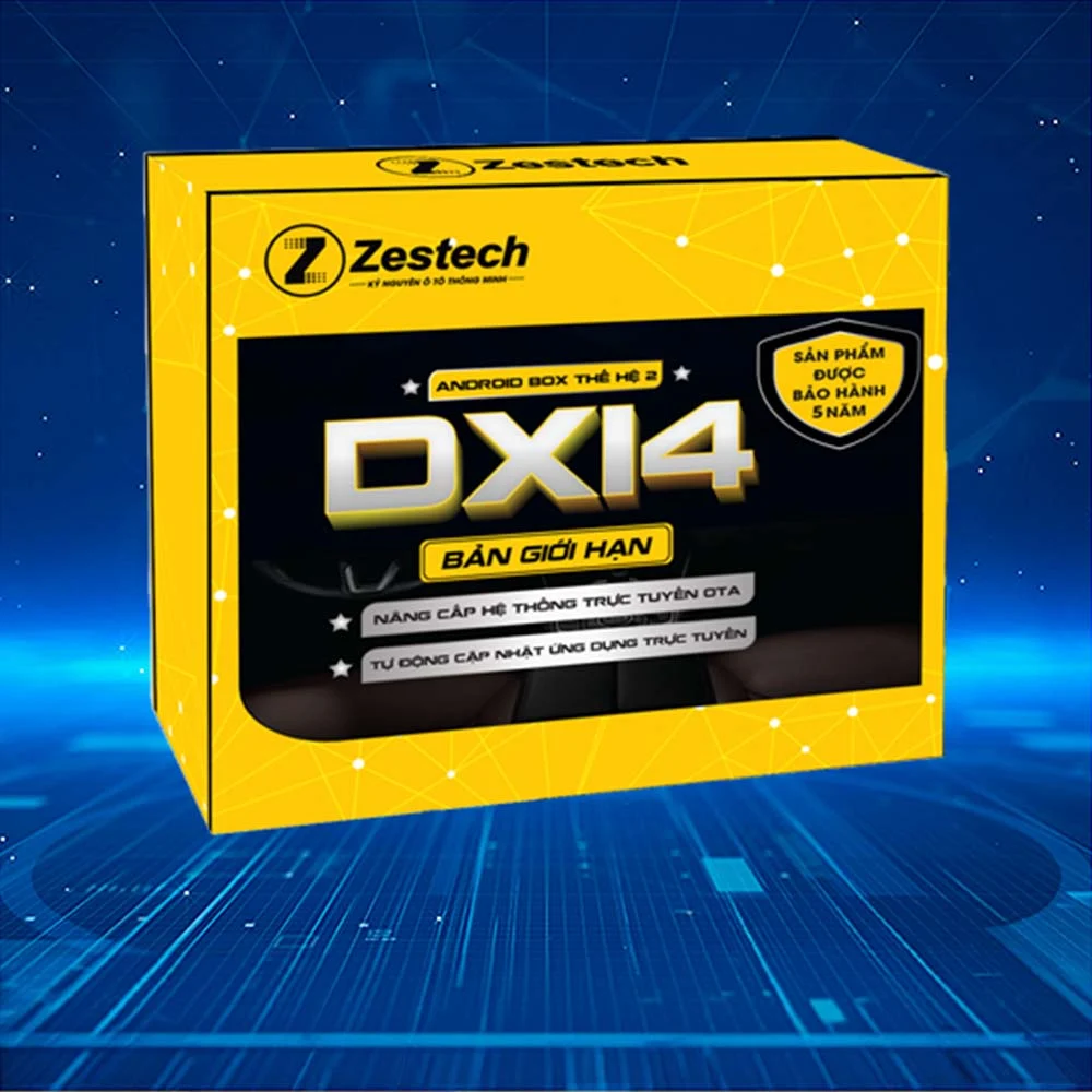 Android Box Ô tô Zestech DX14 Plus, Chip SM6225, Ram 8GB