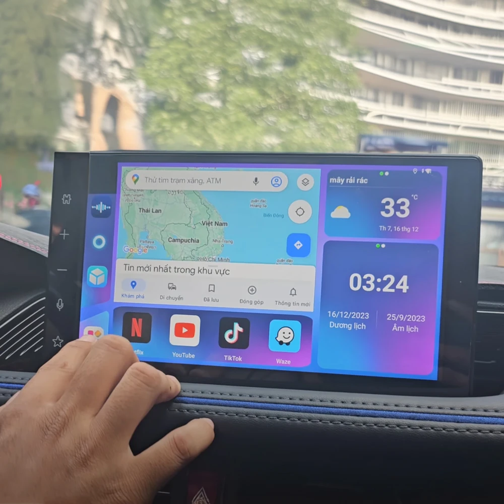Android Box Ô Tô Zestech DX265 Plus 4GB/64GB