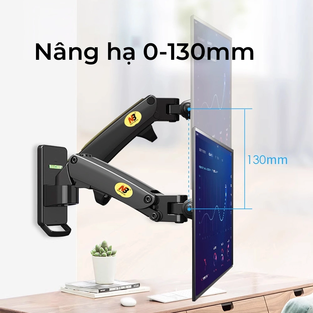 Giá Treo Màn Hình Xoay Đa Hướng NB-F120 (17"- 29")