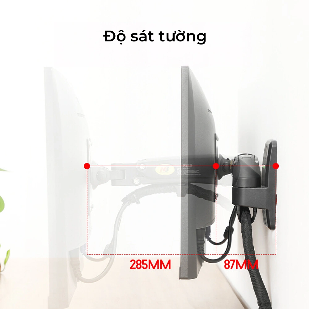 Giá Treo Màn Hình Xoay Đa Hướng NB-F120 (17"- 29")