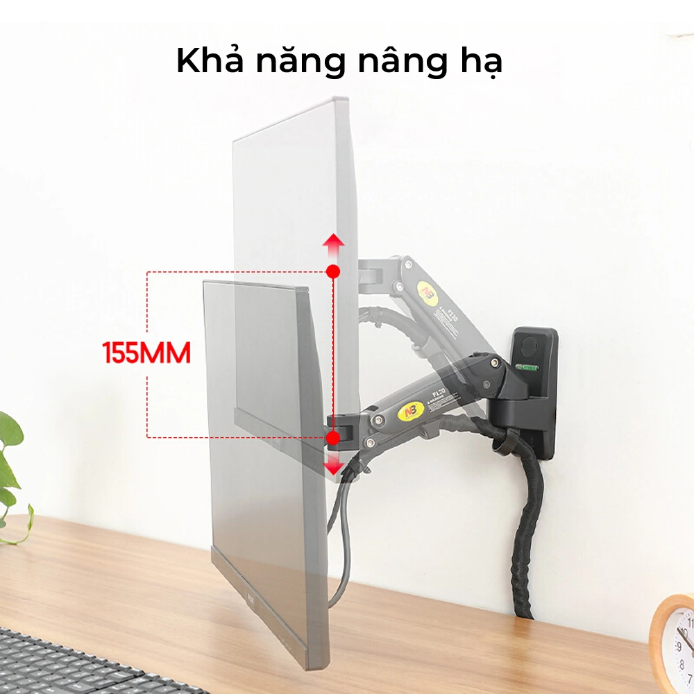 Giá Treo Màn Hình Xoay Đa Hướng NB-F120 (17"- 29")