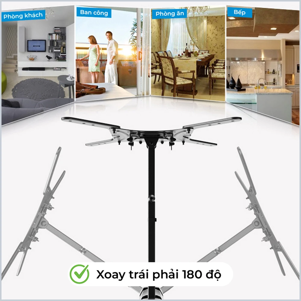 Giá Treo Tivi Xoay Nhập Khẩu NB-P4 32" - 55" Hàng Nhập Khẩu