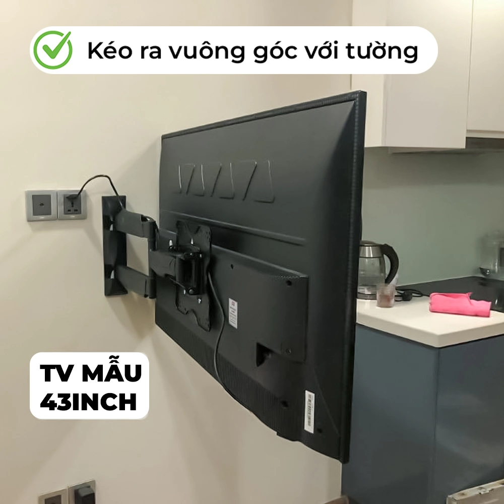Giá Treo Tivi Xoay M400 40" - 60" (Nhập Khẩu)