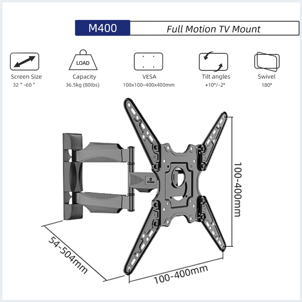 Giá Treo Tivi Xoay M400 40" - 60" (Nhập Khẩu)