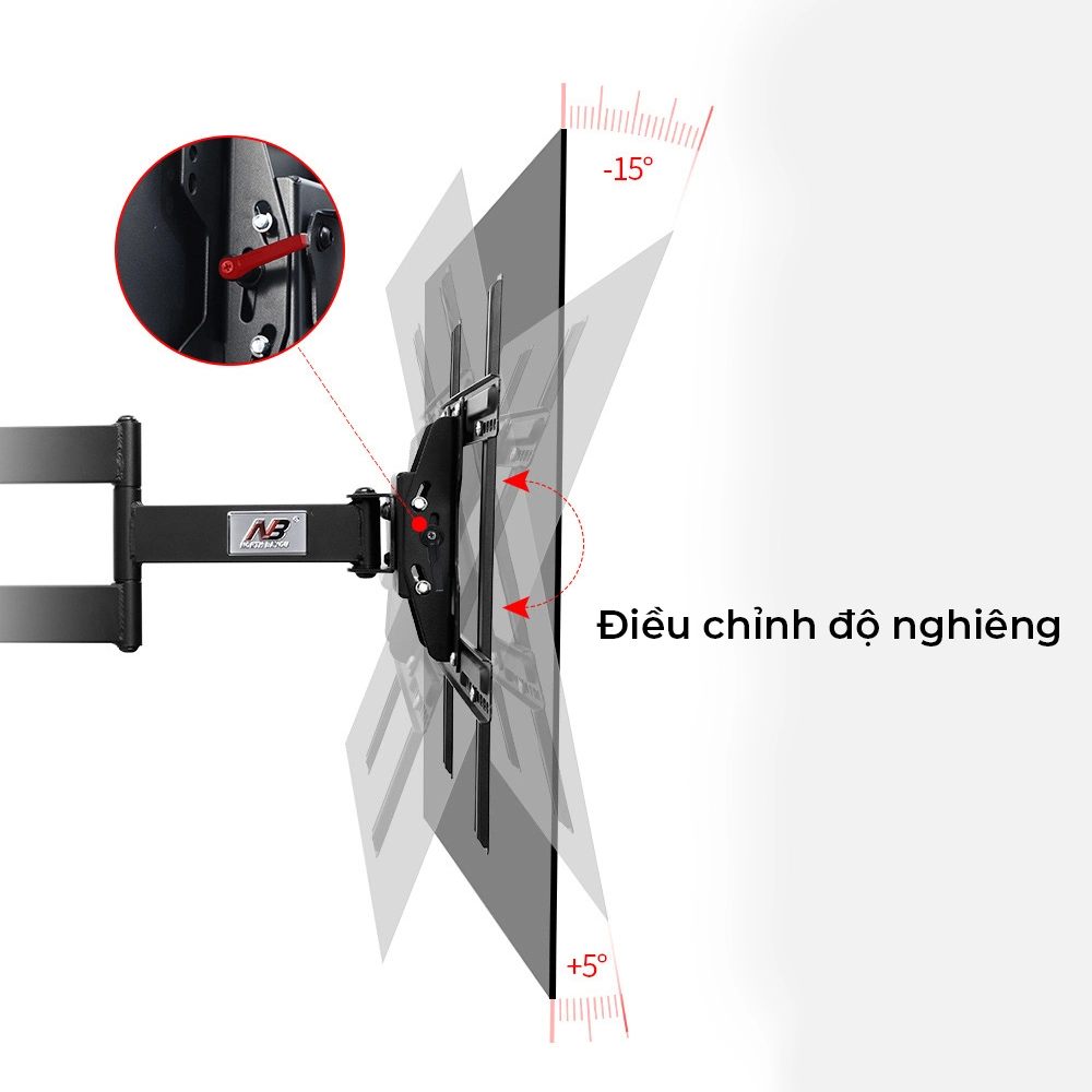 Giá Treo Tivi Xoay NB SP2 40" - 85" (nhập khẩu)