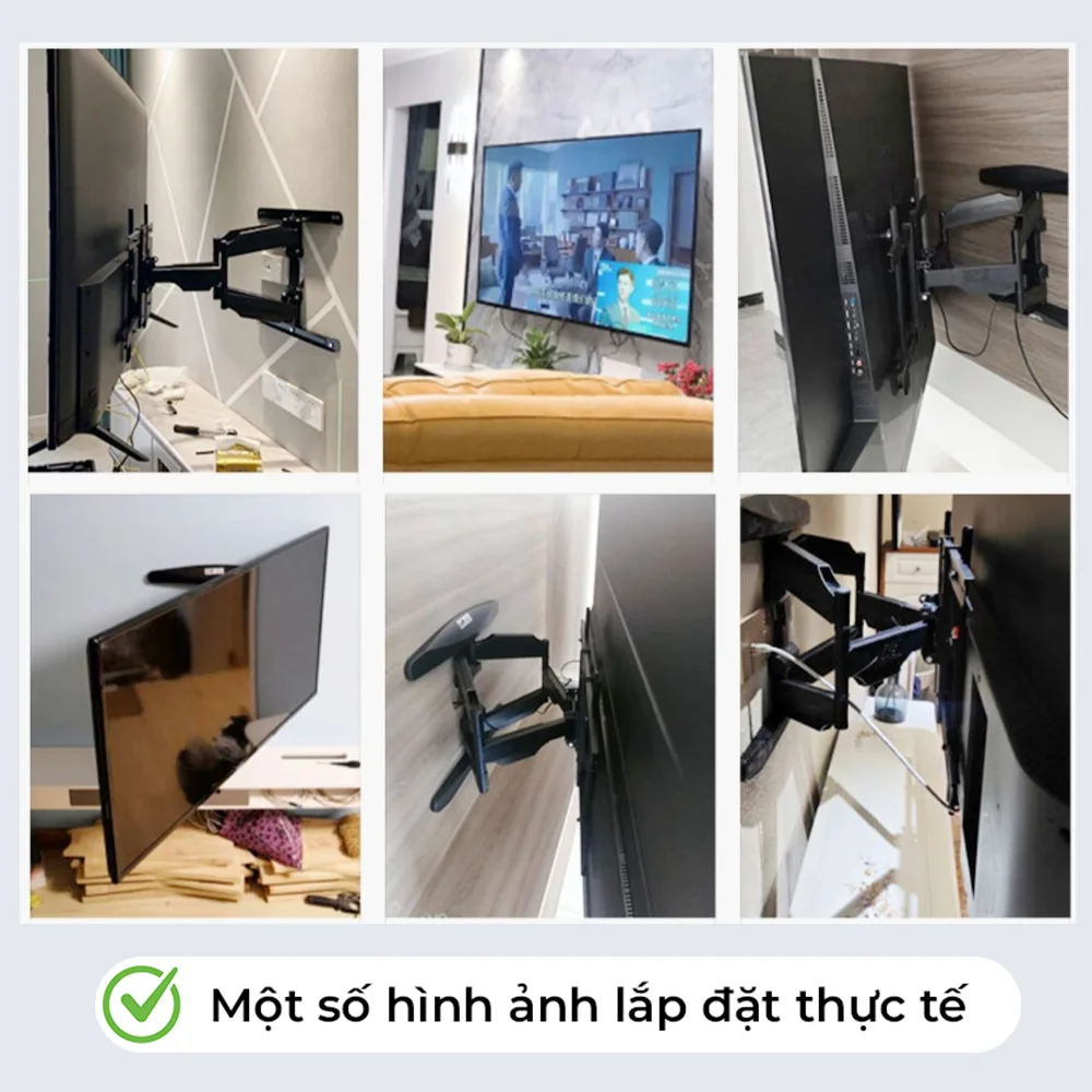 Giá Treo Tivi Xoay NB P6 40" - 80" (nhập khẩu)