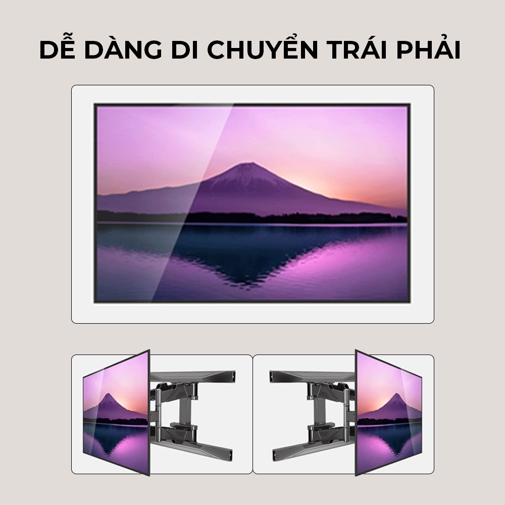 Giá Treo Tivi Xoay NB P6 40" - 80" (nhập khẩu)