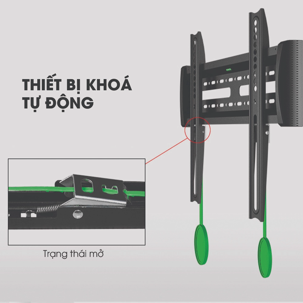 Giá Treo Tivi C3F 32" - 75" Phẳng Tường (nhập khẩu)