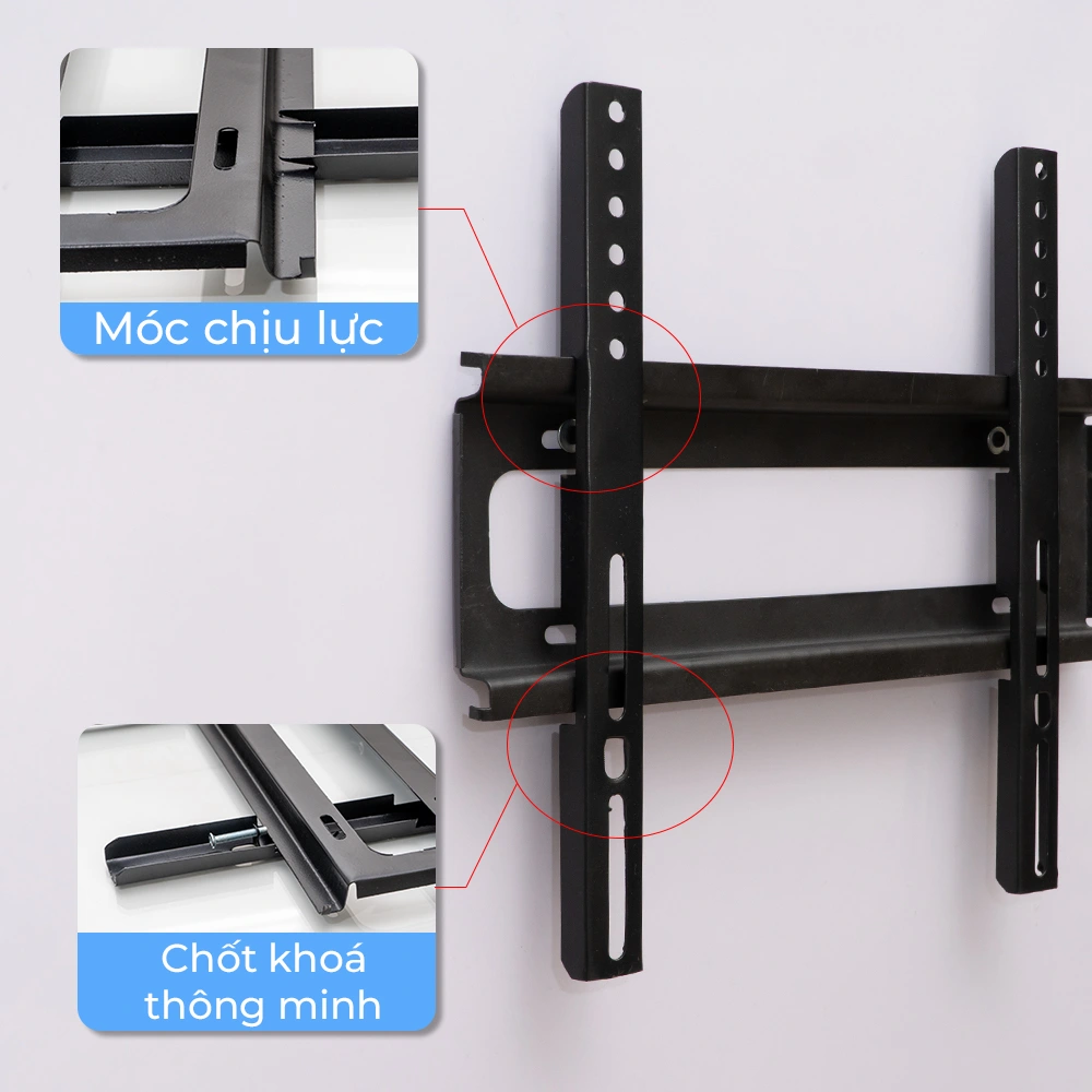 Giá Treo Tivi Thẳng Sát Tường DK50 32" - 55"