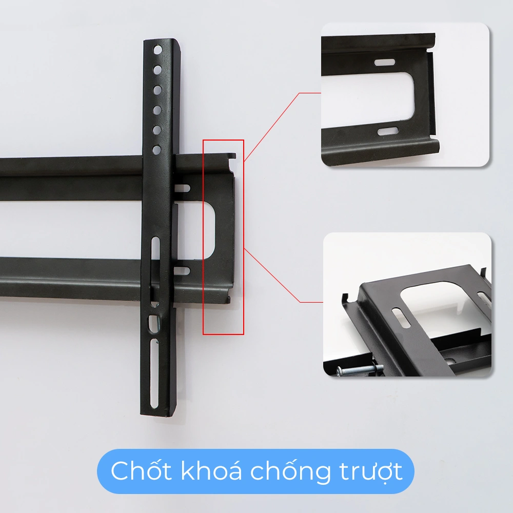 Giá Treo Tivi Thẳng Sát Tường DK50 32" - 55"