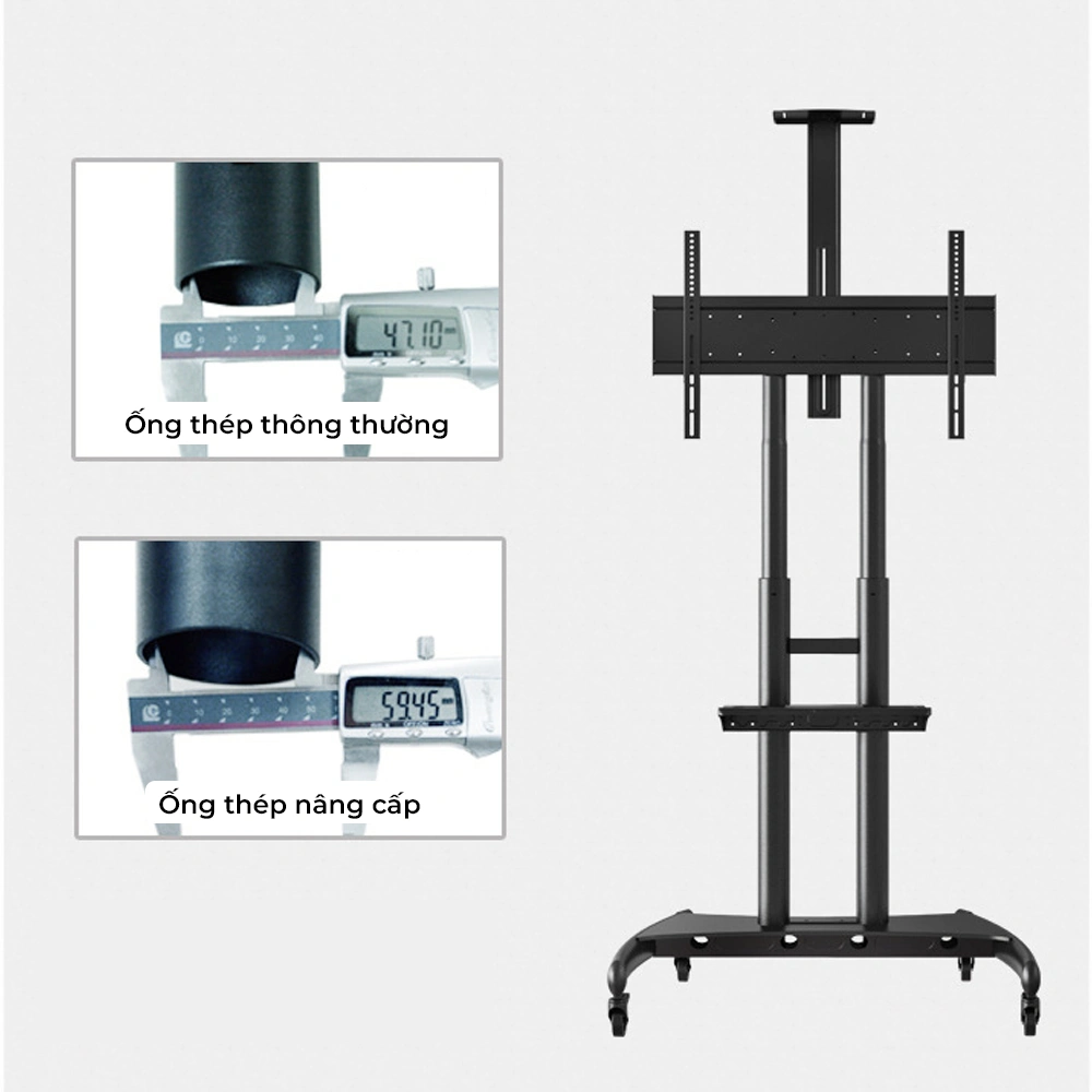 Giá Treo Tivi Di Động Ava1800 40"- 90" Hàng Nhập Khẩu