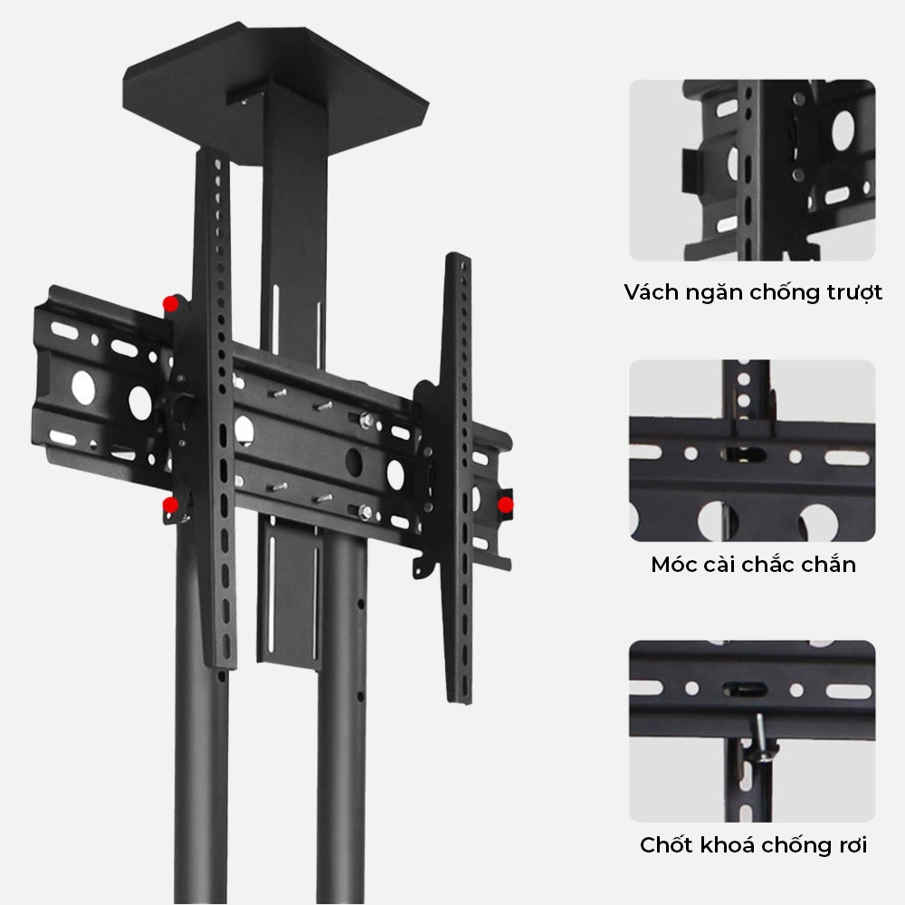 Giá Treo Tivi Di Động P1500 32" - 60" Hàng Nhập Khẩu