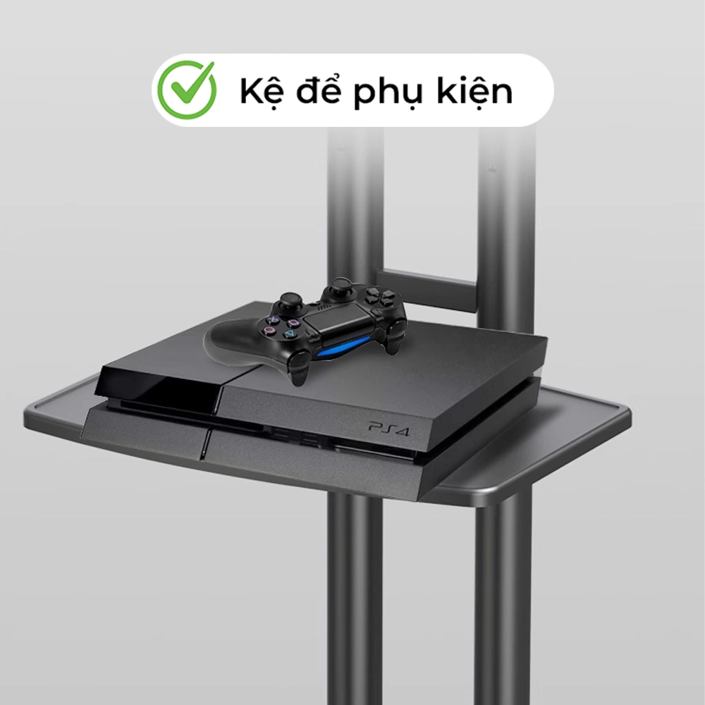 Giá Treo Tivi Di Động Nhập Khẩu Ava1500 32"- 75" (kèm khay camera) - Bản cao cấp nhất 2025