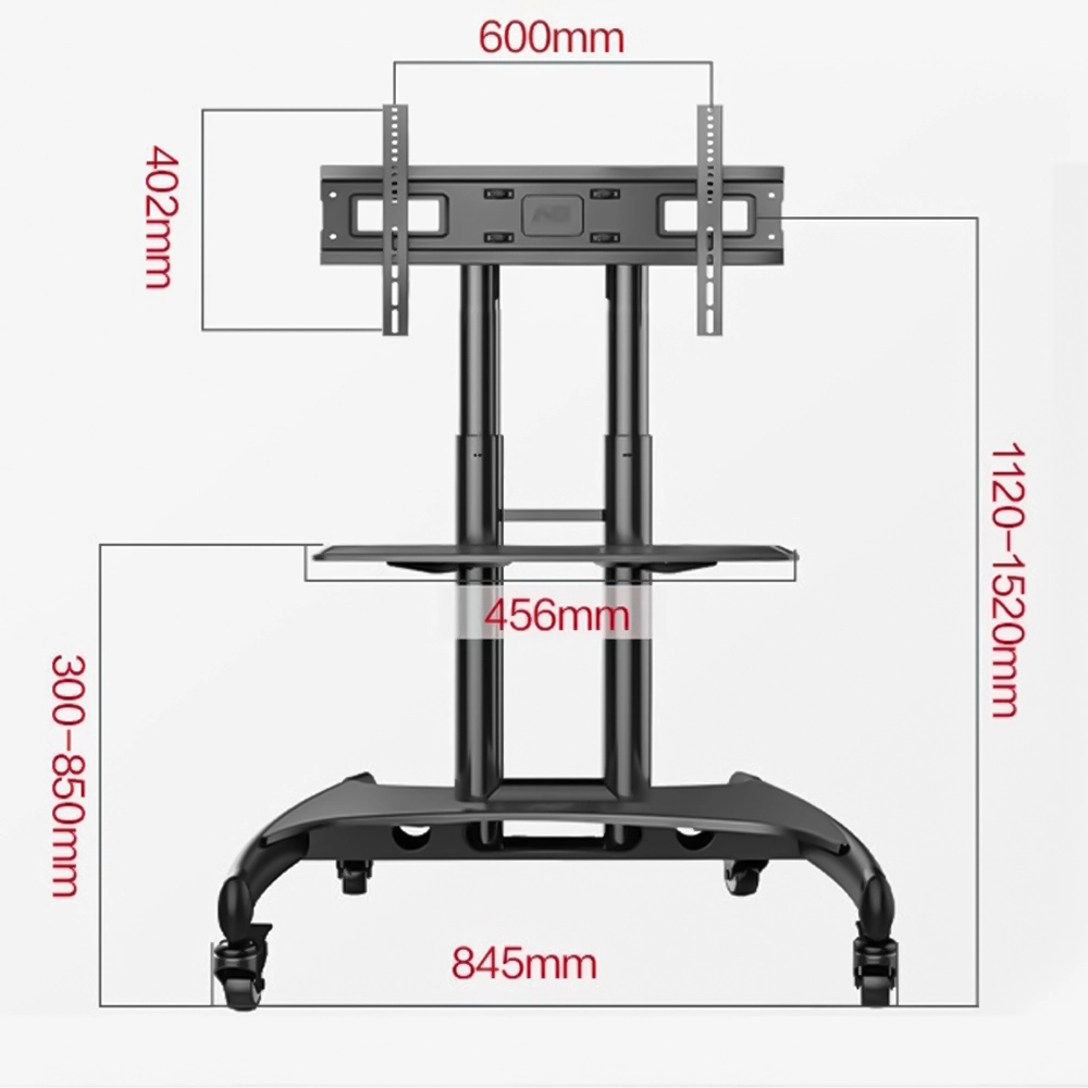 Giá Treo Tivi Di Động Nhập Khẩu Ava1500 32"- 75" (Kèm khay camera)