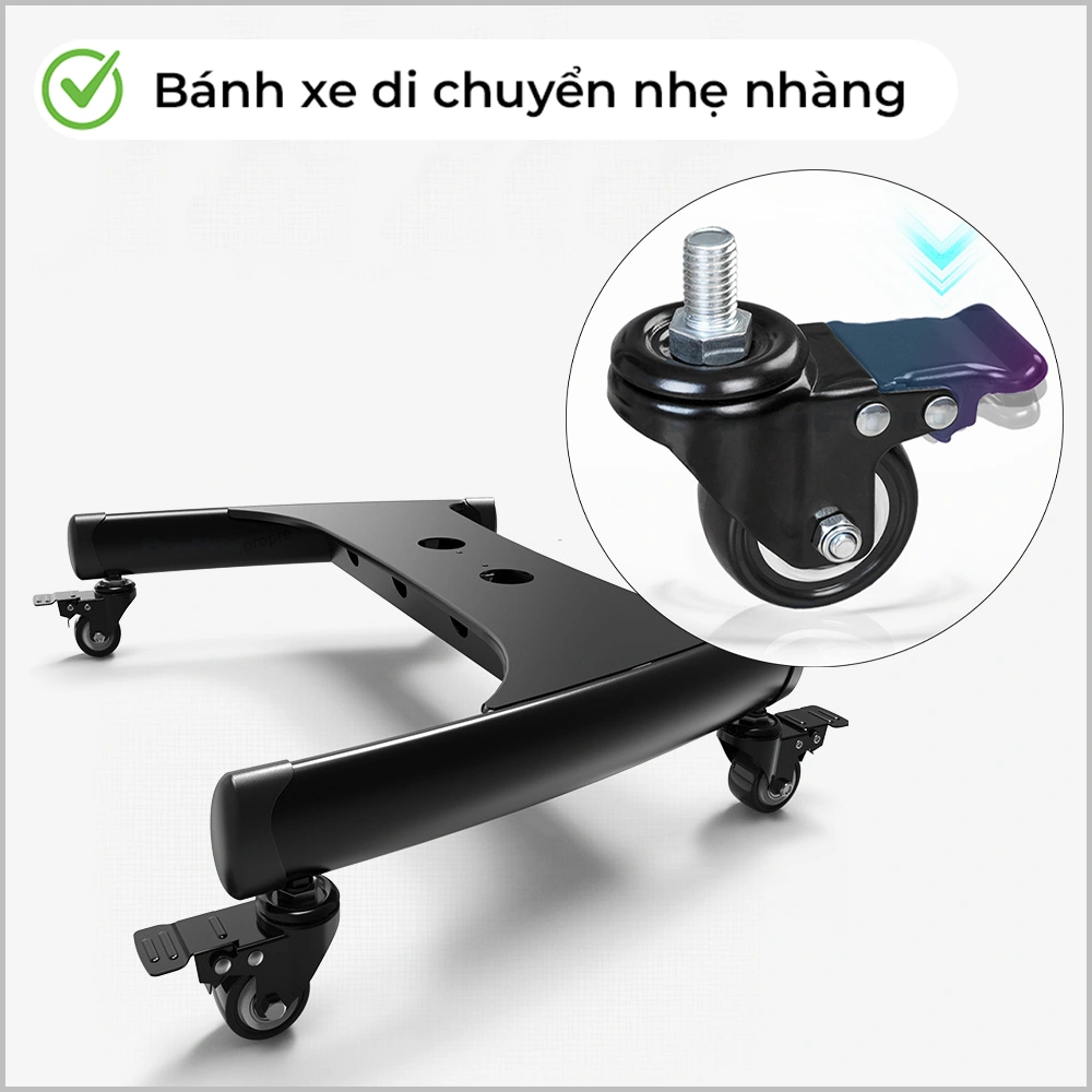 Giá Treo Tivi Di Động Nhập Khẩu Ava1500 32"- 75" (kèm khay camera) - Bản cao cấp nhất 2025
