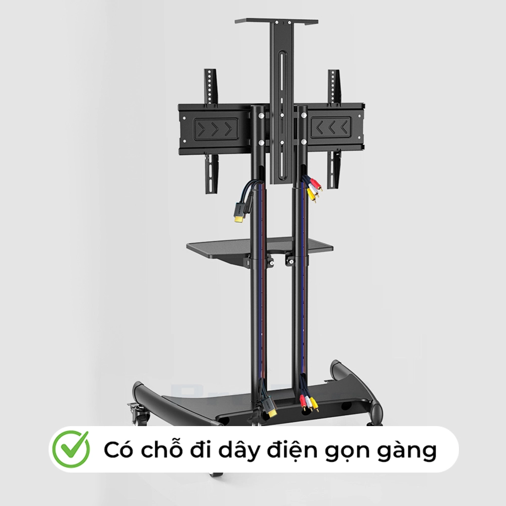 Giá Treo Tivi Di Động Nhập Khẩu Ava1500 32"- 75" (kèm khay camera) - Bản cao cấp nhất 2025
