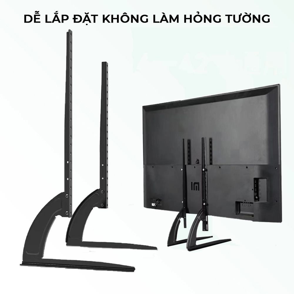 Giá đỡ  tivi để bàn TV008 (37 - 75 inch) - Phù hợp với mọi tv
