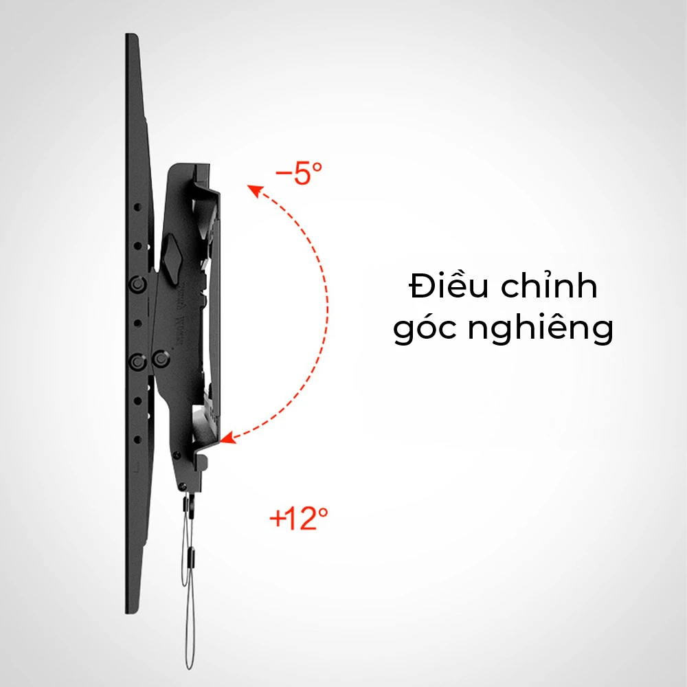 Giá Treo Tivi Nghiêng Gật Gù DF80T 55" - 90" Hàng Nhập Khẩu