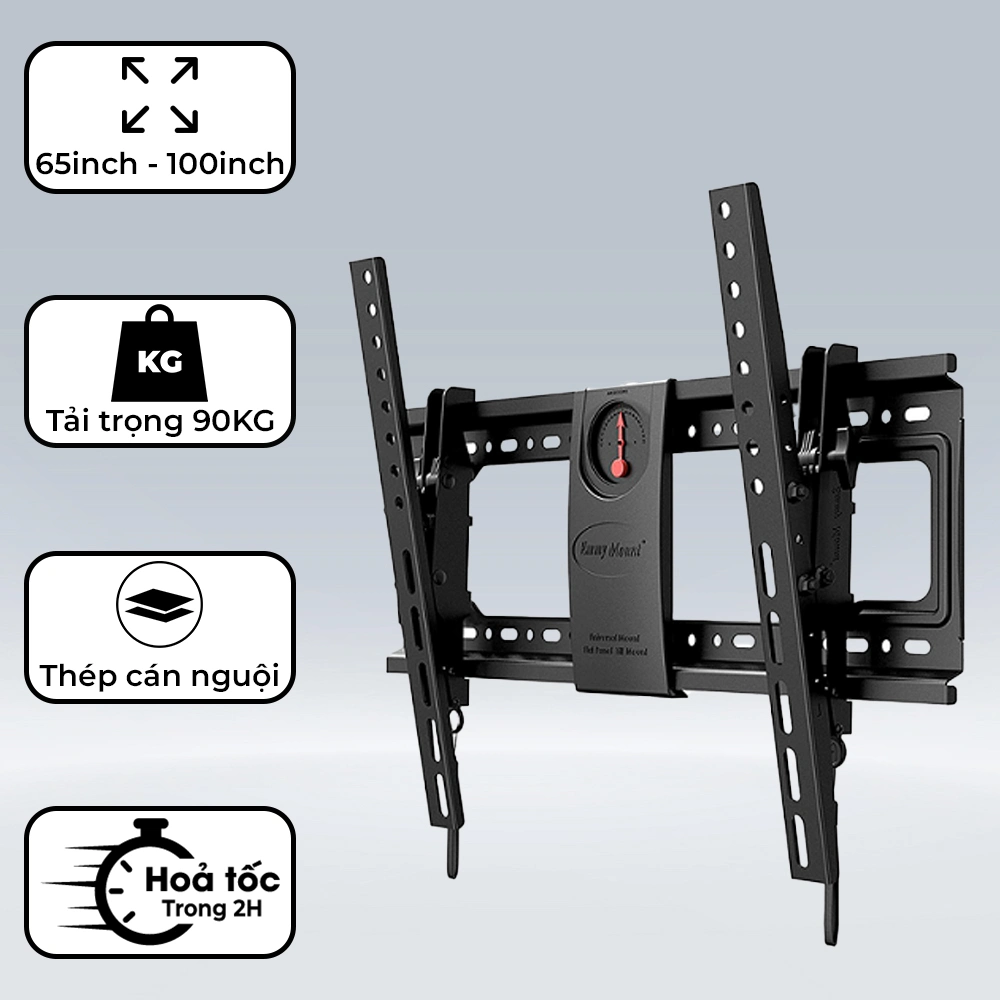 Giá Treo Tivi Nghiêng Gật Gù NB-DF90T 60" - 100" Hàng Nhập Khẩu