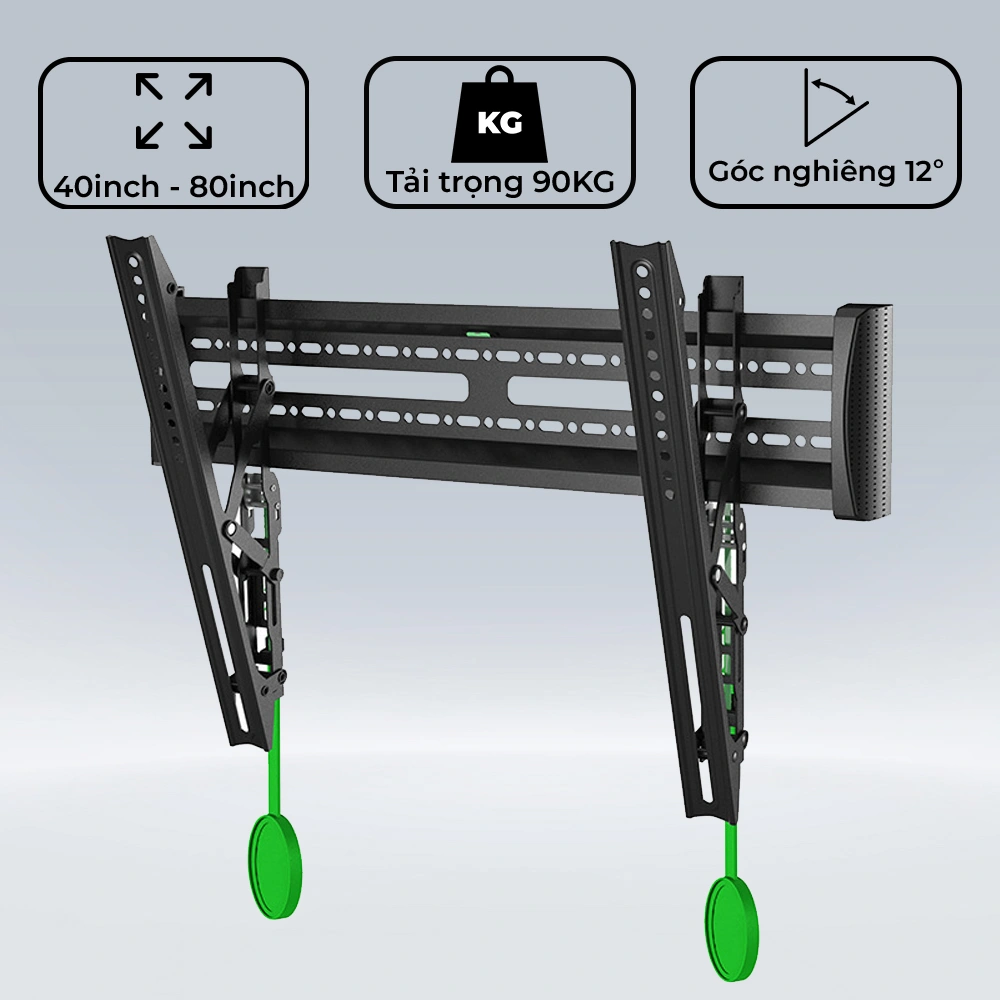 Giá Treo Tivi Nghiêng Gật Gù NB-C2T 32" - 55" Hàng Nhập Khẩu