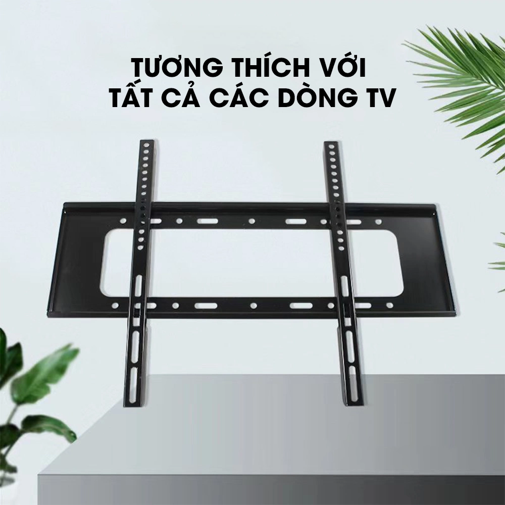 Giá Treo Tivi Phẳng Sát Tường DK75 50" - 75" - Loại thép dày