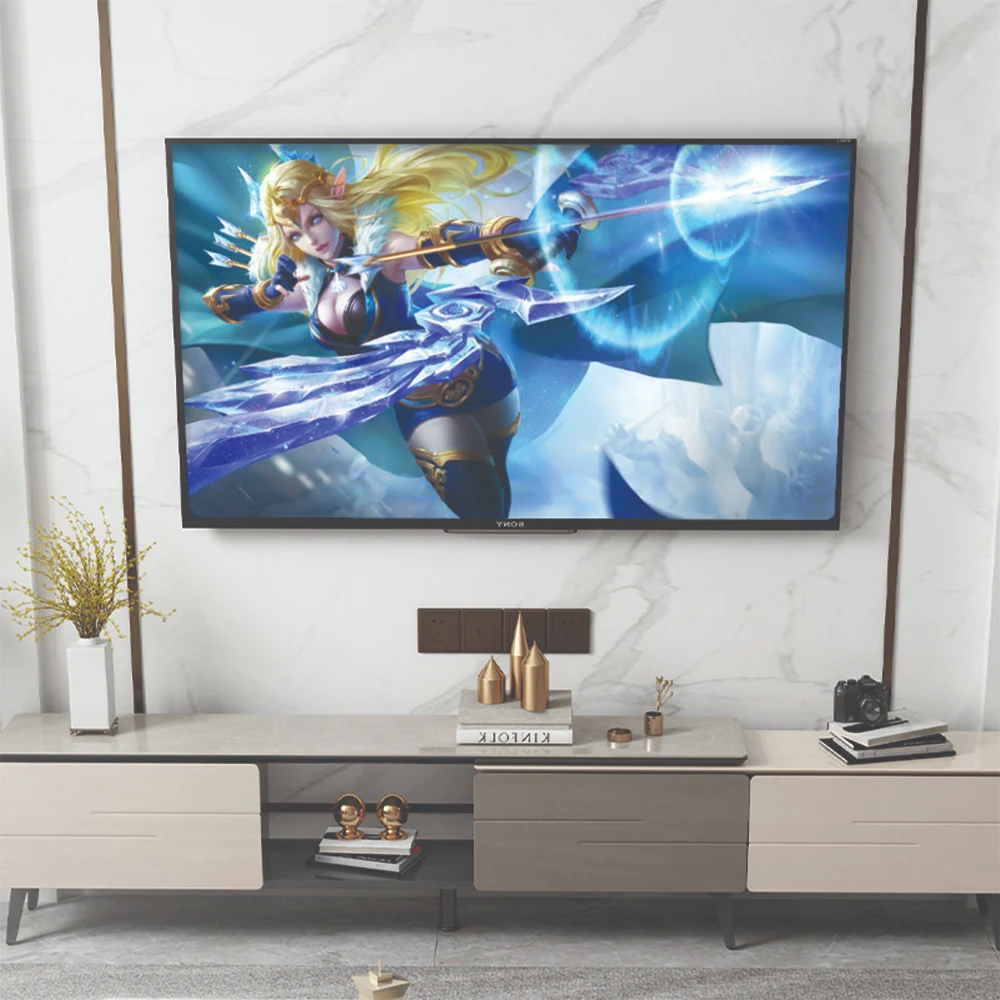 Giá Treo Tivi Phẳng sát Tường HP65 40" - 65"