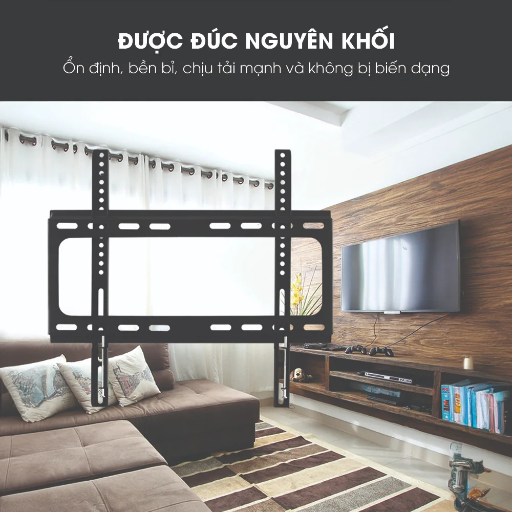 Giá Treo Tivi Phẳng sát Tường HP65 40" - 65"