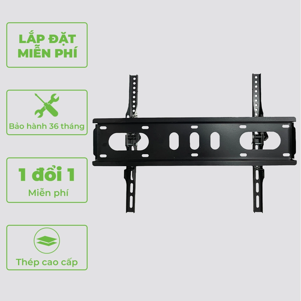 Giá Treo Tivi Thẳng Sát Tường PĐ50-90TN 50" - 90"