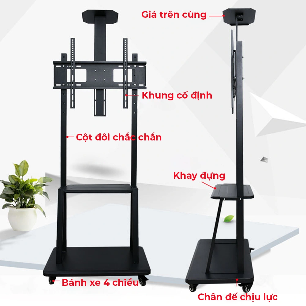 Giá Treo Tivi Di Động MK75 32" - 100" Hàng Nhập Khẩu
