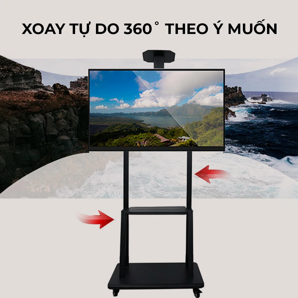 Giá Treo Tivi Di Động MK75 32" - 100" Hàng Nhập Khẩu