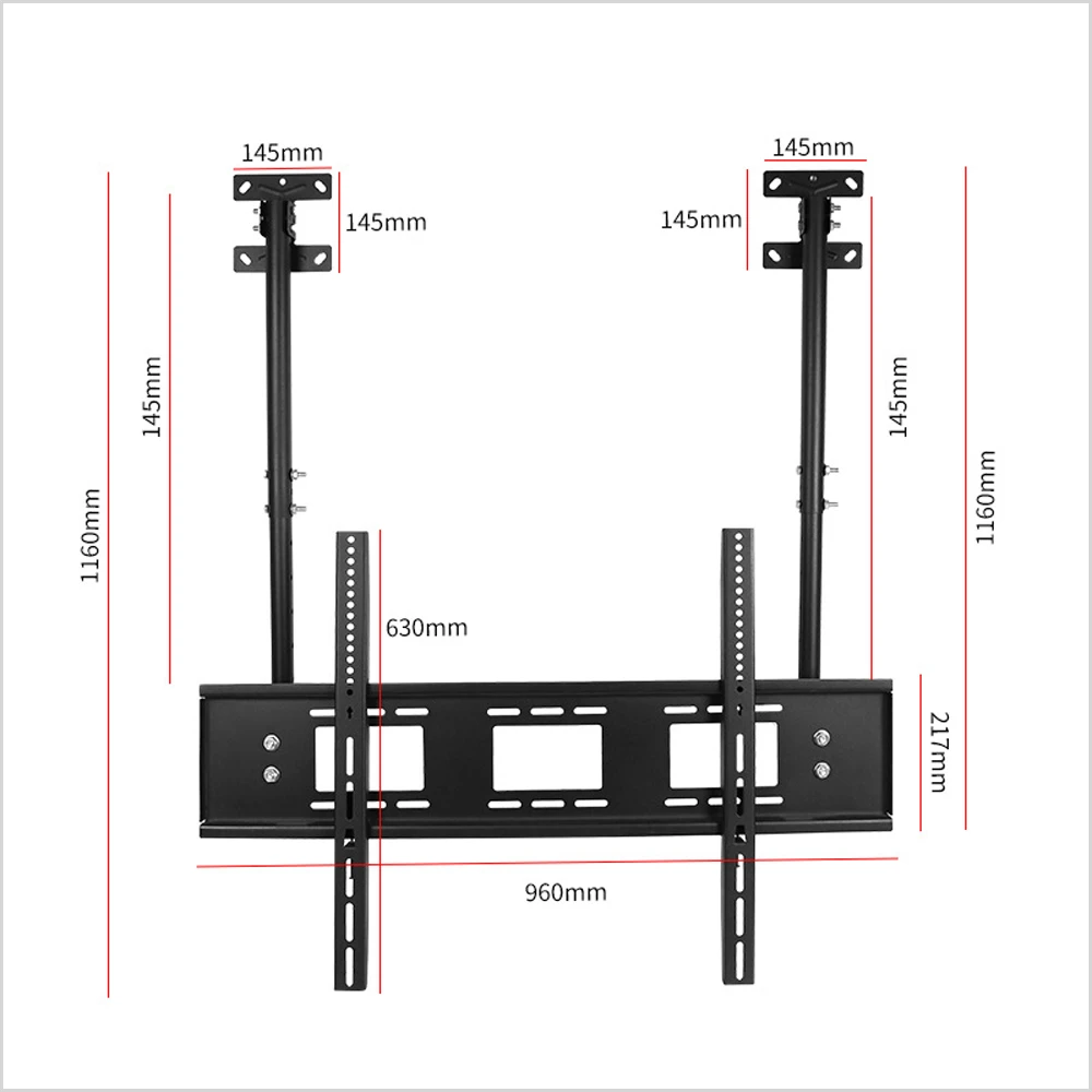 Giá Treo Thả Trần 2 Trụ Kích Thước Lớn 65" - 100"