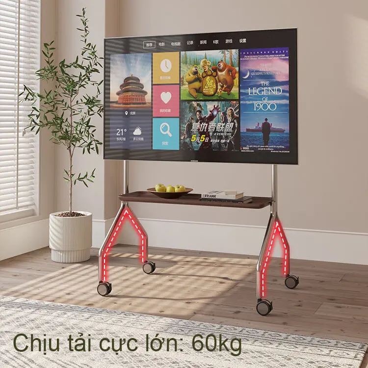 Giá Treo Di Động Tv 4 Chân 32" - 65" (inox nhập khẩu)