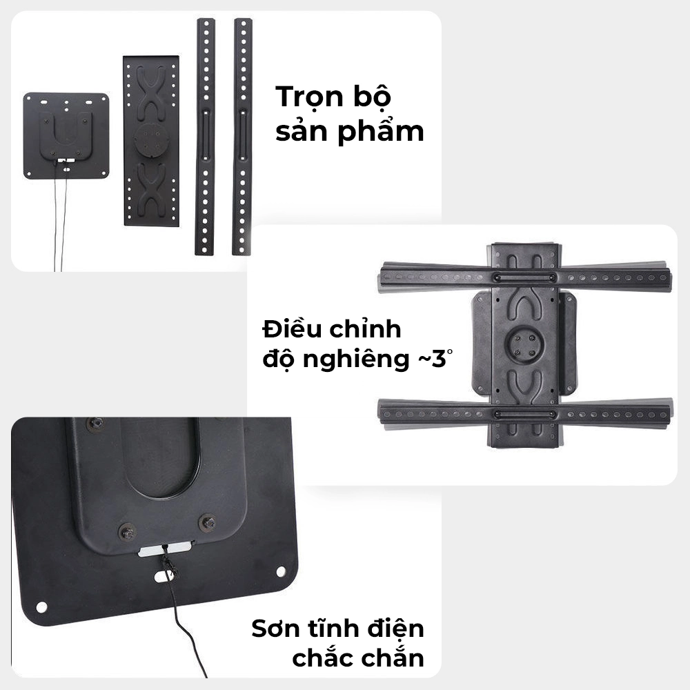 Giá Treo Xoay Ngang Dọc 360 Tivi Từ 32