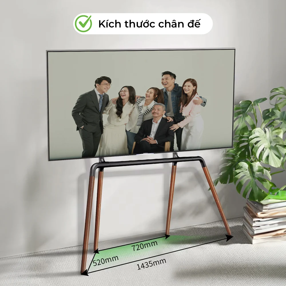 Kệ treo 4 chân cao cấp YS200 cho tivi 40 - 75inch