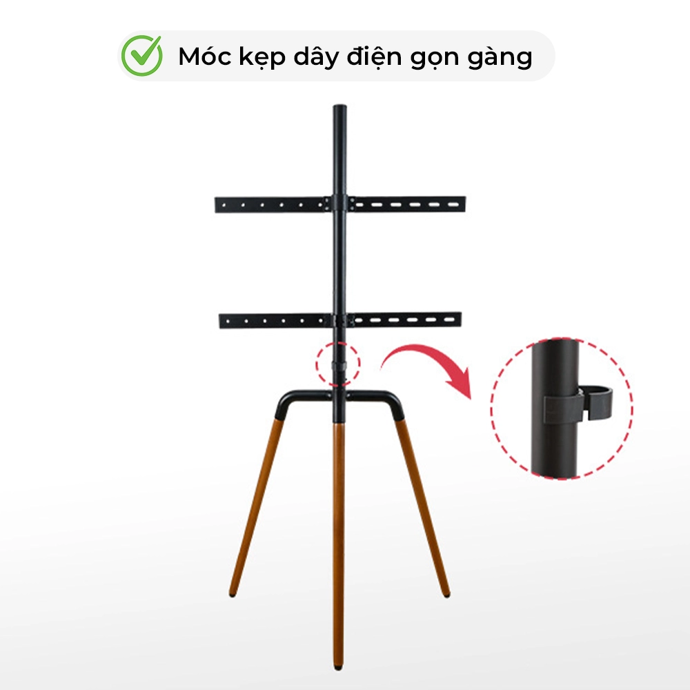 Kệ Treo Tivi 3 Chân VST-001B Siêu Đẹp 43 - 65inch