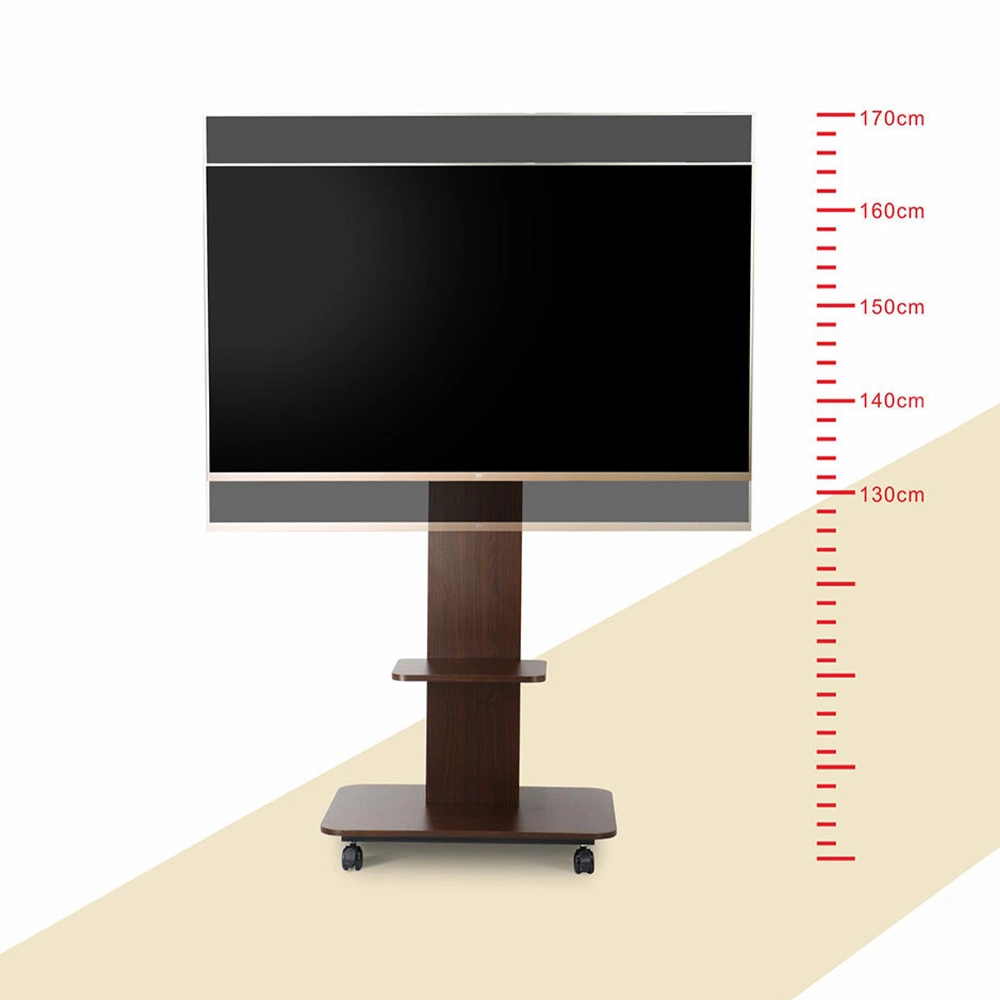 Kệ Treo Tivi Di Động Gỗ Y01  40"-70"