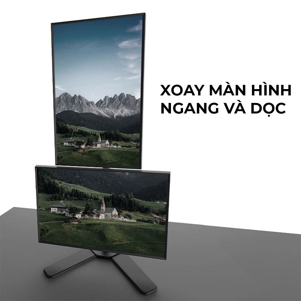 Giá Treo Màn Hình Để Bàn M073 (17" – 27")
