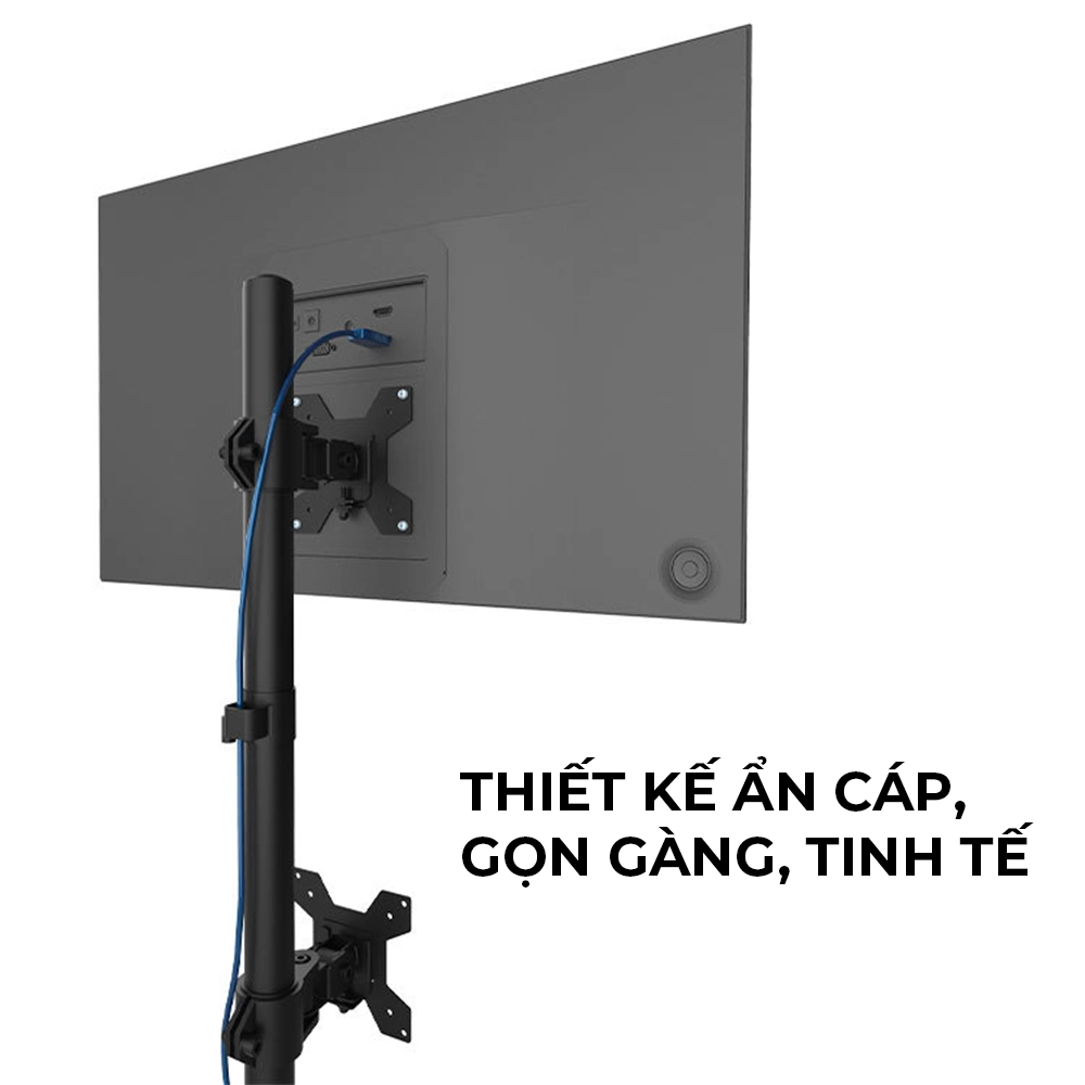 Giá Treo Màn Hình Để Bàn M073 (17" – 27")