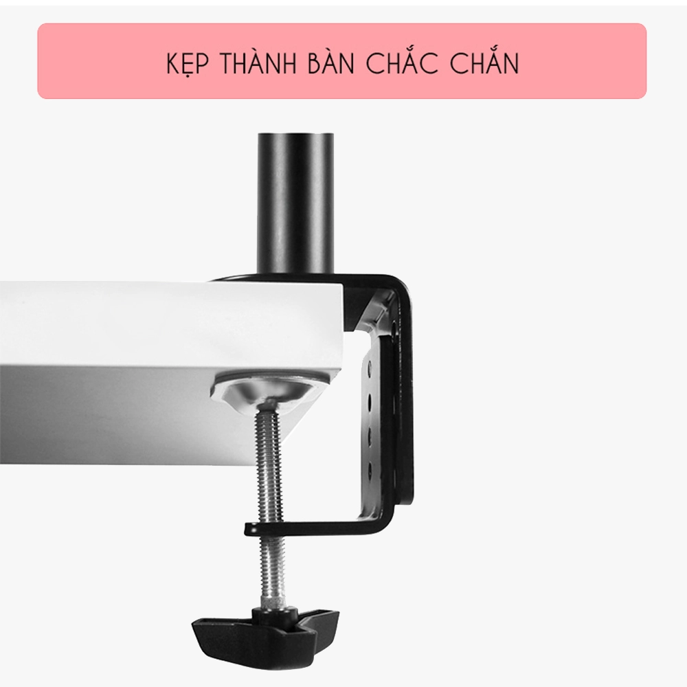 Giá Treo 4 Màn Hình Máy M054 (17" - 27") Hàng Nhập Khẩu