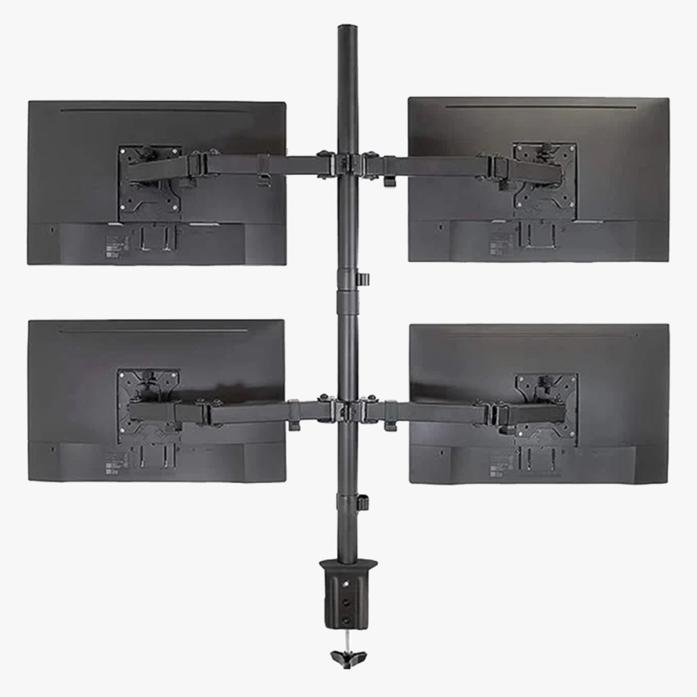 Giá Treo 4 Màn Hình Máy M054 (17" - 27") Hàng Nhập Khẩu