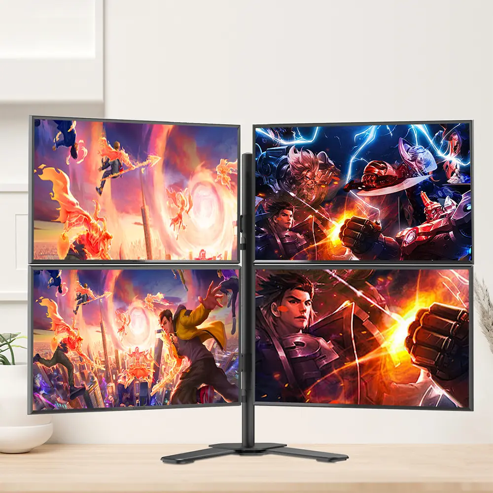 Giá Treo 4 Màn Hình M044 (17" – 27") Hàng Nhập Khẩu